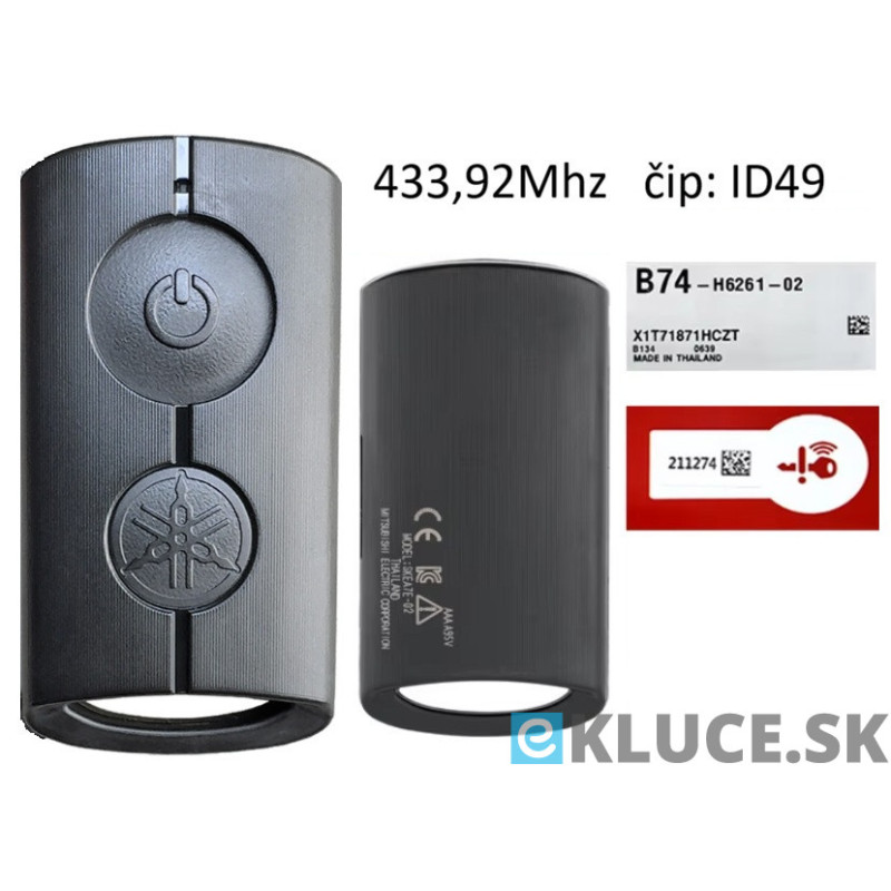 1TL. YAMAHA NVX, NVX155, XMAX, XMAX300, QBIX, AEROX, JAUNS, V2 AEROX S V1 V2 XMAX SNIPER  OVLÁDAČ