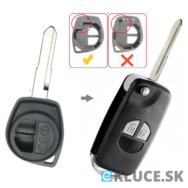 PRESTAVBOVÝ KĽÚČ SUZUKI 2 TLAČITKOVÝ+PLANŽETA