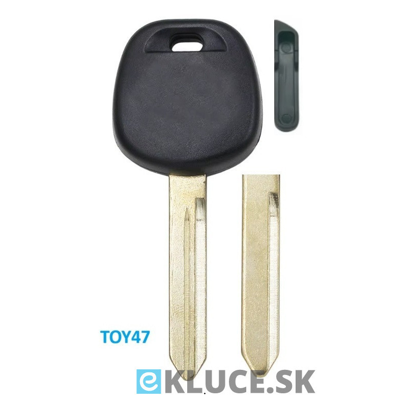 TOYOTA KĽÚČ  TOY47+immo chip