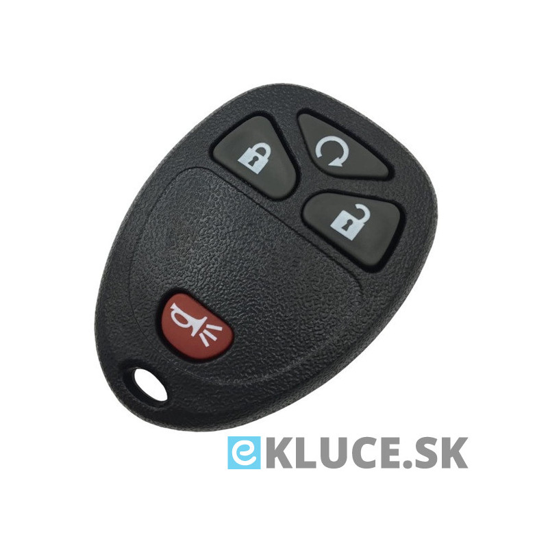 3 TL + PANIC obal kľúča 315Mhz