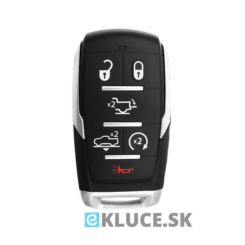 6 TLAČITKOVÝ KĽÚČ DODGE RAM 1500