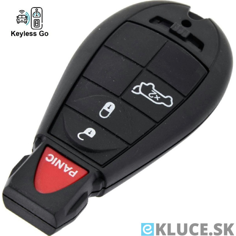 3+PANIC TL. KĽÚČ 433Mhz KEYLESS GO