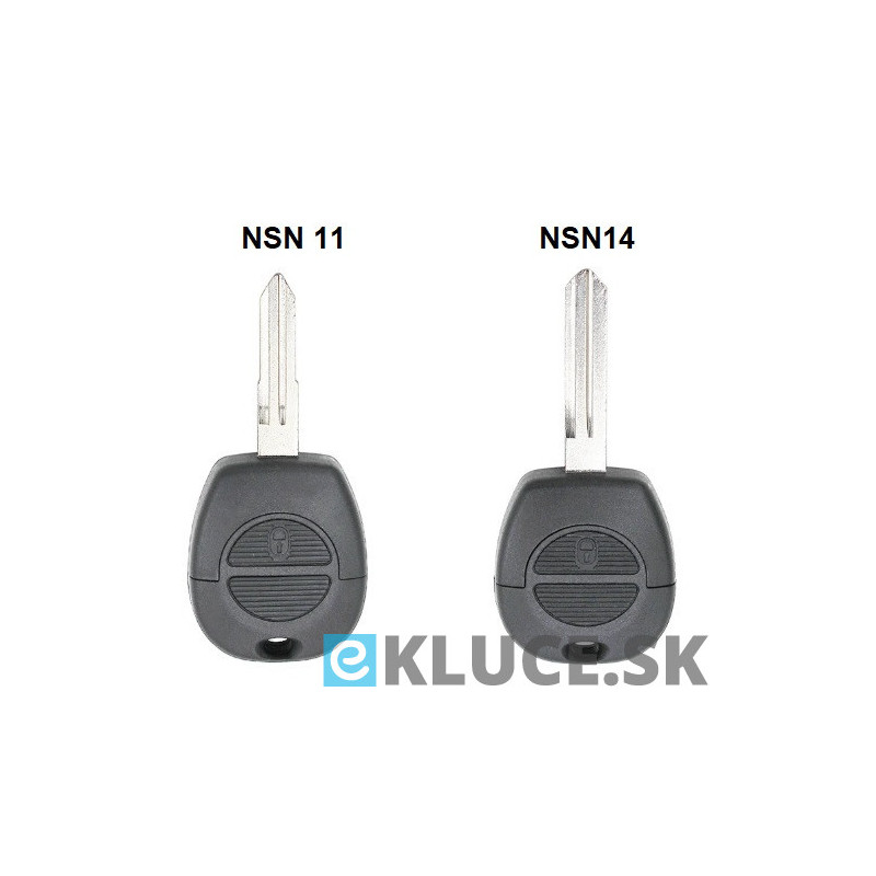NISSAN 2 tlačitkový+planžeta