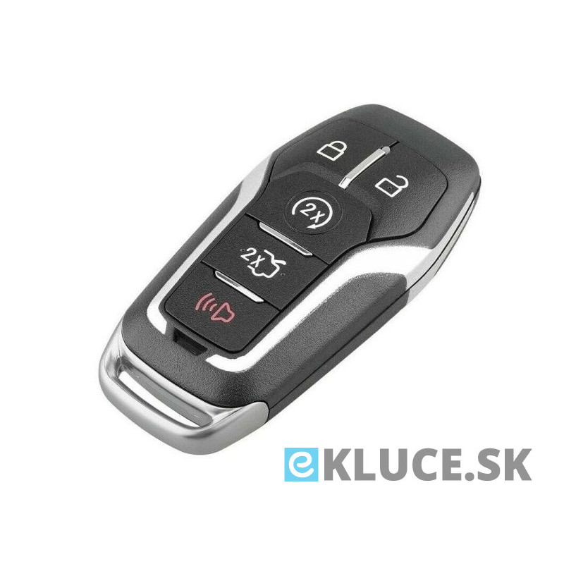 FORD 5 tlačitkový kľúč 902Mhz s immo chipom