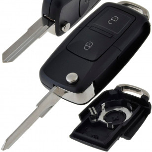 VW VOLKSWAGEN  2 tlačidlový + planžeta HU49