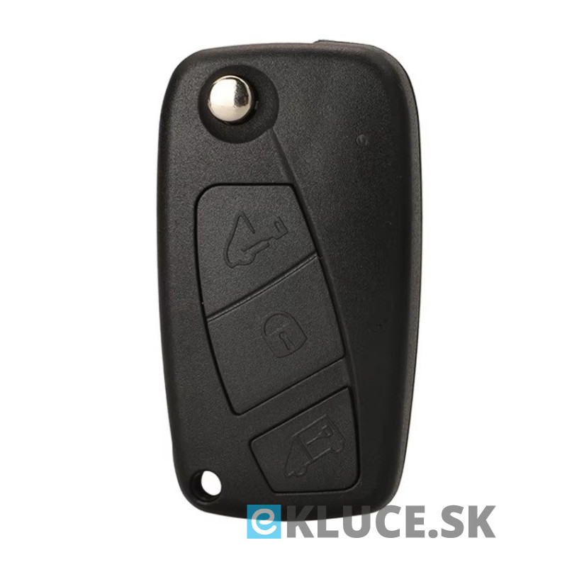 FIAT KĽÚČ DODÁVKA 3 tlačidlový+planžeta SIP22