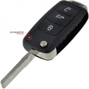 KEYLESS GO KĽÚČ ŠKODA, VOLKSWAGEN