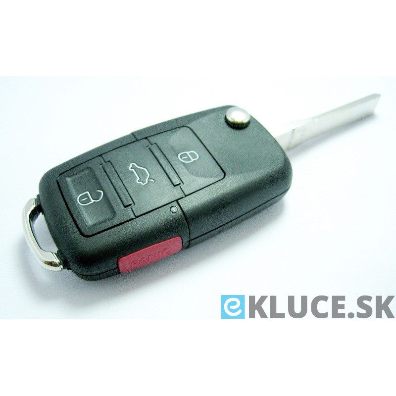 SKODA 3+1 tlačidlový + planžeta HU66