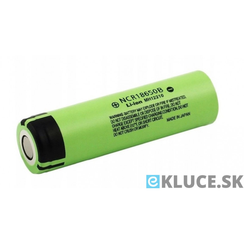 BATERIA PANASONIC NCR18650B 3400mAh 3,6V