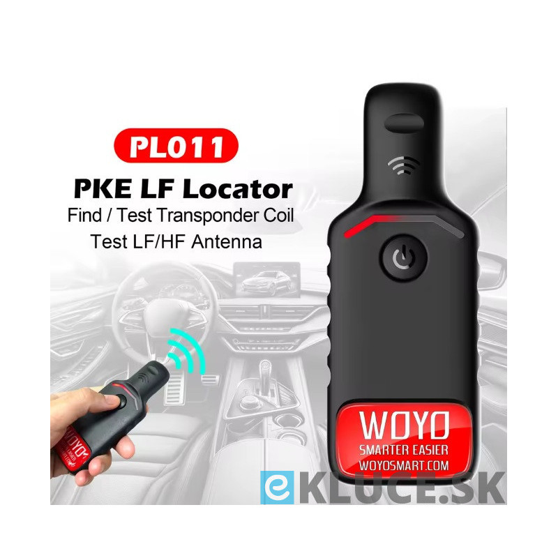 MERACÍ PRÍSTROJ ANTÉN NA VOZIDLE KeylessGo prístupov