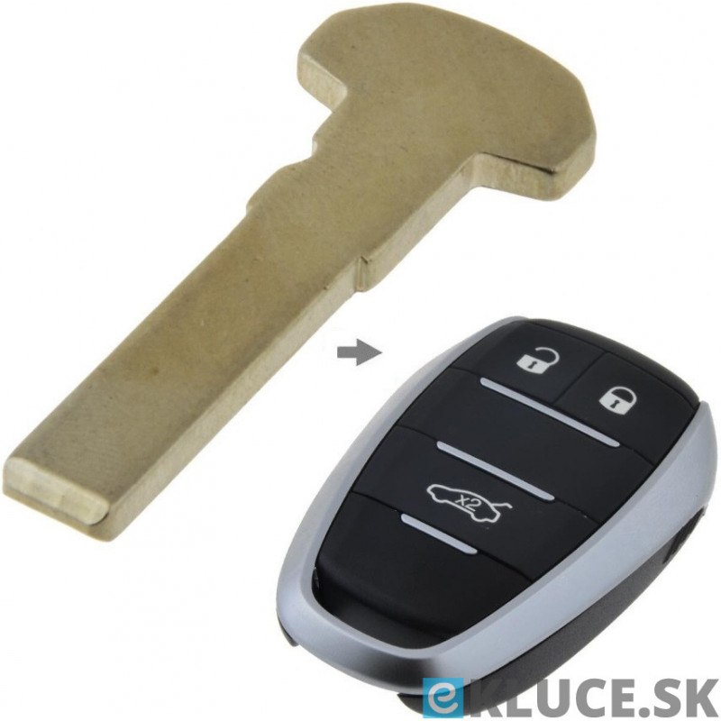 PLANŽETA DO INTELIGENTNÉHO KĽÚČA ALFA ROMEO