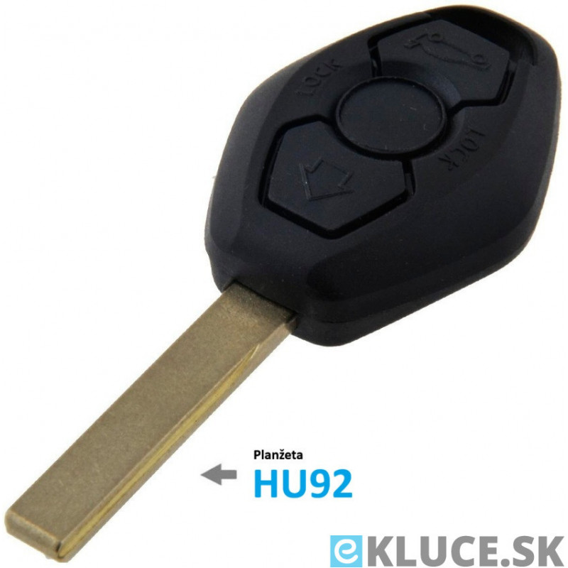 BMW 868MHz ID46 (PCF7945) + planžeta  HU92