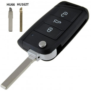 SEAT 3 TL. kľúč 434Mhz, MQB48 + planžeta