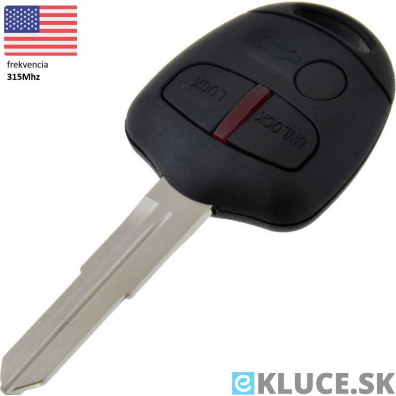 3 TLAČITKOVÝ KĽÚČ 315 Mhz