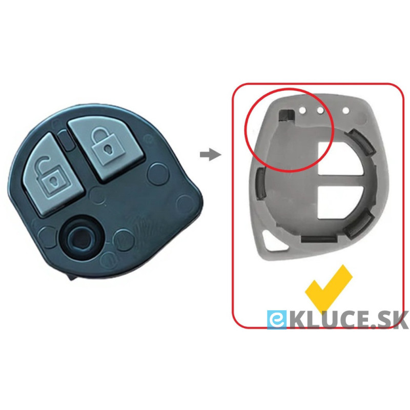 SUZUKI OBAL DIAĽKOVÉHO OVLADAČA